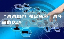 “青春相約 情定鶴崗”青年聯(lián)誼活動