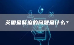 英國最緊迫的問題是什么？
