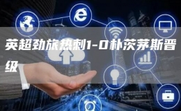  英超勁旅熱刺1-0樸茨茅斯晉級