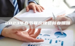 2023年春節(jié)聯(lián)歡晚會(huì)新春蹦蹦