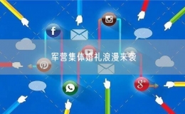 軍營(yíng)集體婚禮浪漫來(lái)襲